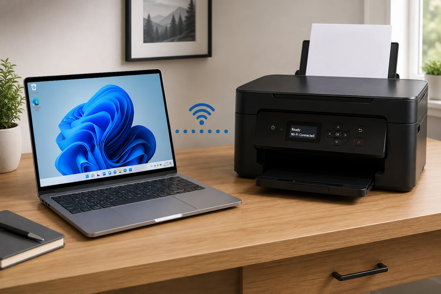 Printer won't print but everything looks connected