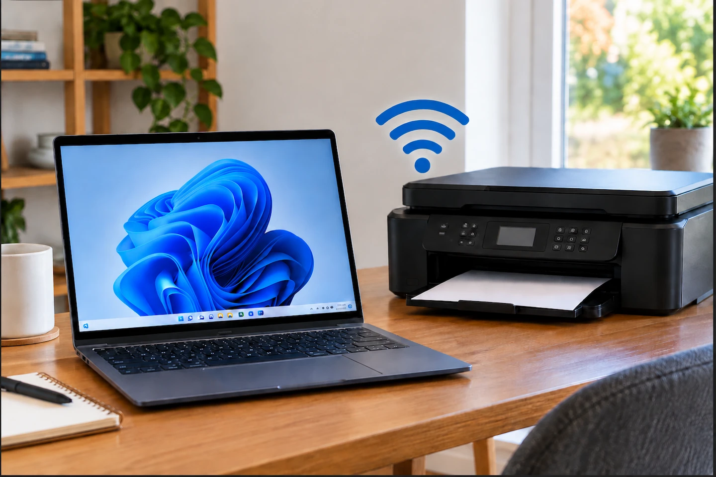 Add a wireless printer to Windows 11